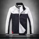 hommes hugo boss blouson mix top white